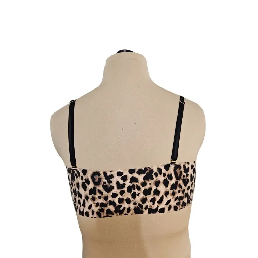 Victoria's Secret Multiway‎ Bra Animal Print Size Womens Large Wireless